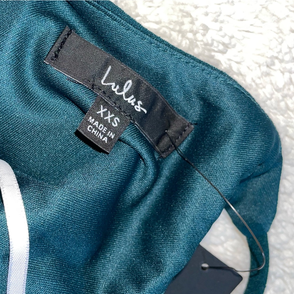 Lulus Moments Of Bliss Forest Green Backless Mermaid Maxi Dress - Picture 6 of 12